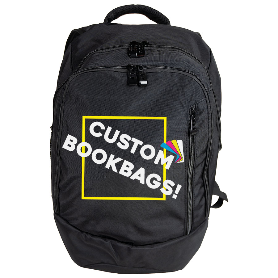 Custom Tech Backpack - Black